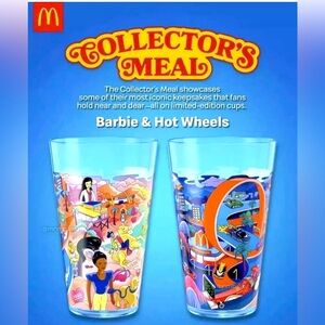 McDonald’s Collectors Cup - Hot Wheels/Barbie Sealed